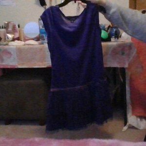 Purple kids dress